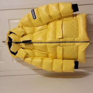 Men's Mackage Kendrick Down Filled Yellow Jacket